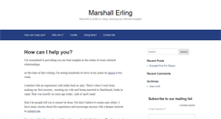 Desktop Screenshot of marshallerling.com