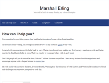 Tablet Screenshot of marshallerling.com